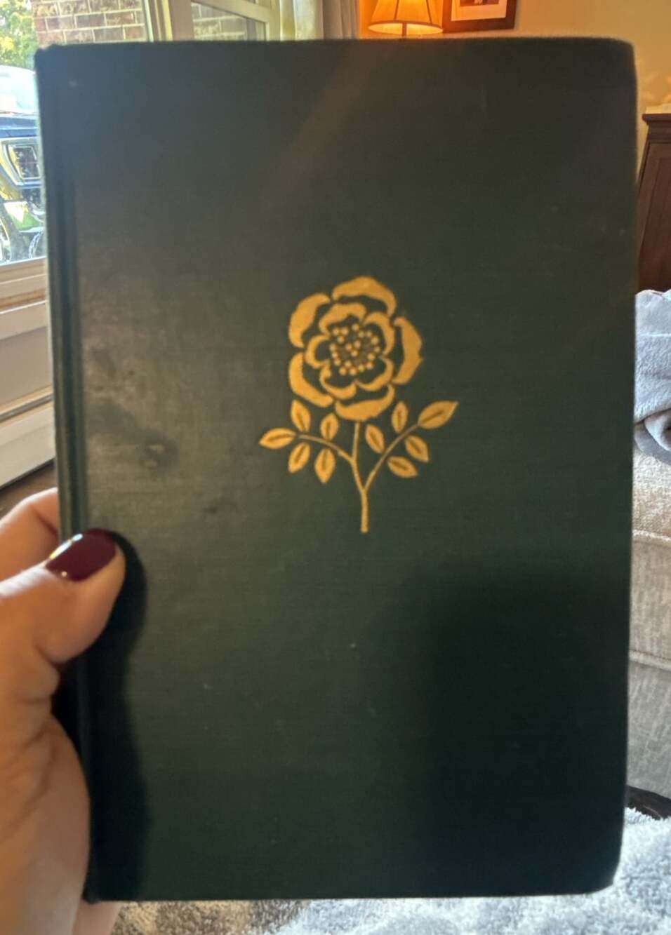 Pamela Hinkson Golden Rose Hardcover Book